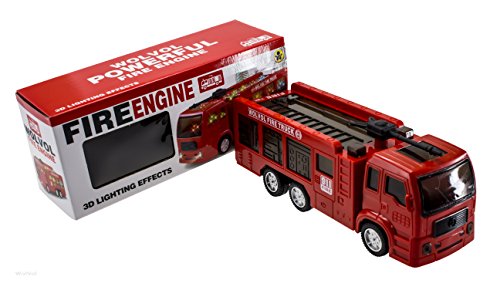 wolvol electric fire truck toy