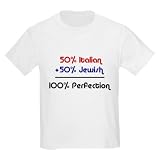 Half Italian, Half Jewish Kids T-Shirt