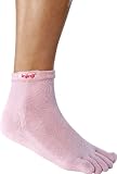 injinji Performance Mini Crew Toesocks,Pink,Small