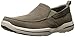 Skechers USA Men's Harper Delen Slip-On Loafer,Khaki Canvas,9.5 M US
