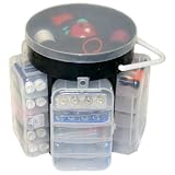 210 Piece Deluxe Sewing Kit with Custom Storage Caddy