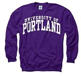 Portland Pilots Purple Arch Crewneck Sweatshirt