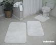 Royale White 21x34 Plush Bath Rug