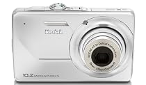 Kodak EasyShare M340 10MP Digital Camera with 3x Optical Zoom and 2.7 inch LCD (Pegasus Silver)