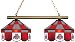 Billiard Pool Table Light Ohio State University Buckeyes