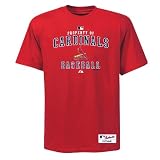 from Majestic St. Louis Cardinals MLB Red Property Of T-shirt