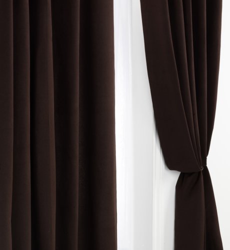 Ribbed Weave Style Eyelet Curtains