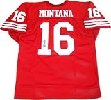 Joe Montana Autographed San Francisco 49ers Jersey ~ Jeff Hamilton Player of the Century