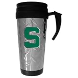 Michigan State Spartans NCAA Diamond Plate Travel Mug