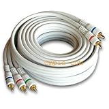 Buy 12 FT Component Video Cable Gold Plated 3-RCA HDTV 12ft