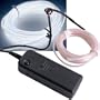 Flexible White Neon EL Glow Light Wire Rope Car Party