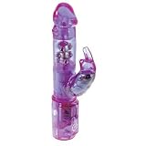 Golden Triangle Cyberwabbit Massager, Purple