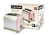 Morphy Richards Accents Chrome & Pink Toaster