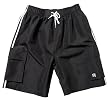Kangaroo Poo Mens Australia Board Shorts Black Large