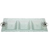 Glass 3-Section Tray - Western Star 