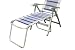 Royal Stand Alone Footrest - footrest or chair-side table (Blue/Grey)