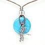 Earth Reflections Diamond Cut Pendant Necklace - Dragonfly