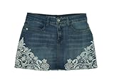 Guess Denim Skort with Lace Trim