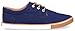 Hipster Mens Solid Skate Shoe (9, Navy)