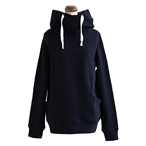 (トーン) TOneontoNE プルオーバー パーカー 長袖 重ね着風 ダブルフード ボリュームネック