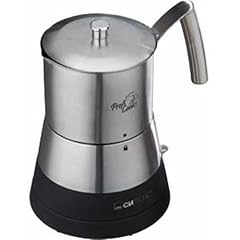 Clatronic KEM 2951 Profi Cook 360� Espresso-Kocher cordless EDS geb�rstet/schwarz
