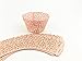 Yansanido 24 set pink Filigree Artistic Bake Little Vine Lace Laser Cut Cupcake Wrapper Cup Muffin Case Trays Collars Wrappers (24pcs pink)