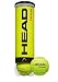 Sporting Goods : Head Team 4 Tennis Balls - Yellow