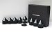 Sound Isolation Cones / Floor Spikes Set of 8, Black