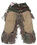GhillieSuits Sniper Ghillie Pants Mossy Small