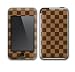 Brown Fashion Pattern Design Decal Protective Skin Sticker for Apple iPod Touch