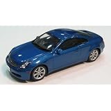 Nissan Skyline Coupe 350GT (Infiniti G35) Blue 1/43 Scale Diecast Model