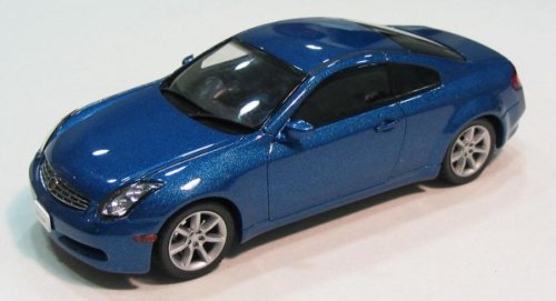 Infiniti G35 Blue. Nissan Skyline Coupe 350GT (Infiniti G35) Blue 1/43 Scale Diecast Model Ebbro is a brand of MMP Limited which is based in Japan.