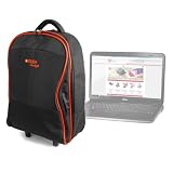 Ultra Durable And Padded Laptop Travel Trolley Case For Dell XPS 15z, 15 L502x, Inspiron 15 & 15R, By DURAGADGET