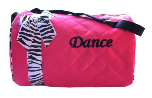Dance bag  Quilted Zebra Duffle Picture