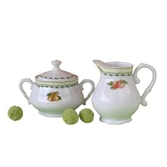 Creatable 131271 Milch-Zucker-Set Alba Obst 2-teilig