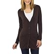 Mossimo&reg; Black: Ultrasoft Boyfriend Cardigan - Brown Heather