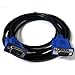 MaxLLTo 10 FT HD15 Male to Male VGA Blue Connector TV Monitor Cable for PC Laptop