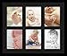 Art to Frames Double-Multimat-1055-89/89-FRBW26079 Collage Photo Frame Double Mat with 6 - 8x10 Openings and Satin Black Frame
