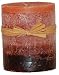 3x3 Round Patchouli Sandalwood Candles By Stone
