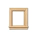 Dollhouse Miniature Traditional Single Light Window