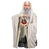 Gentle Giant Lord of the Rings Saruman Bust with Light-Up Palantir