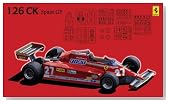 1/20 GP-3 フェラーリ126CK スペイン