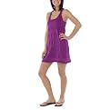 Juniors' Mossimo Supply Co. Tank Dress - Italian Aster