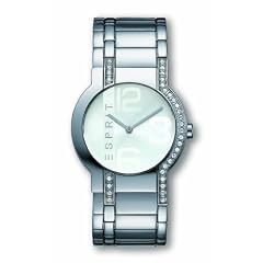 Esprit Damen-Armbanduhr XS California Silver Analog Edelstahl ES000DV2002