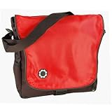 Dadgear Sport Diaper Bag Messenger in Red Rocks