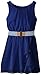 Amy Byer Big Girls' Belted Dress with Ruffled Skirt