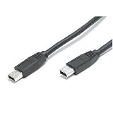 Startech IEEE-1394 Firewire Cable 6-6 M/M - 15ft (Black)