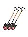 Bully Tools 72510 42.375" Round Pint or Point Shovel - Quantity 3