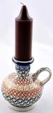 Pollish Pottery Candle Holder 4 1/4L