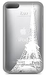 iLuv iCC606PRS Clear Hard Case with City Graphics for iPod Touch 3rd Gen - Paris